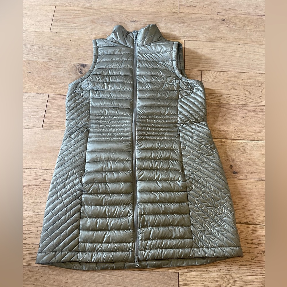 Duluth Trading Down Tunic Vest Women’s size Large